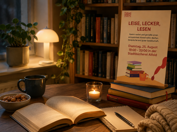 Leise, Lecker, Lesen (KI-Generiert) Leise, Lecker, Lesen (KI-Generiert)