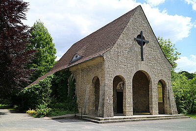 Aktuelle Ansicht der Friedhofskapelle