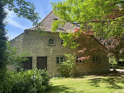 Rückansicht der Kapelle